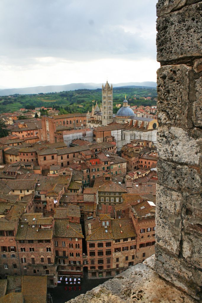 Torre del Mangia, Siena, Italy, landscape
