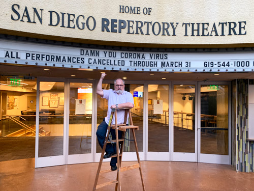 San Diego Repertory Theatre COVID-19 closing