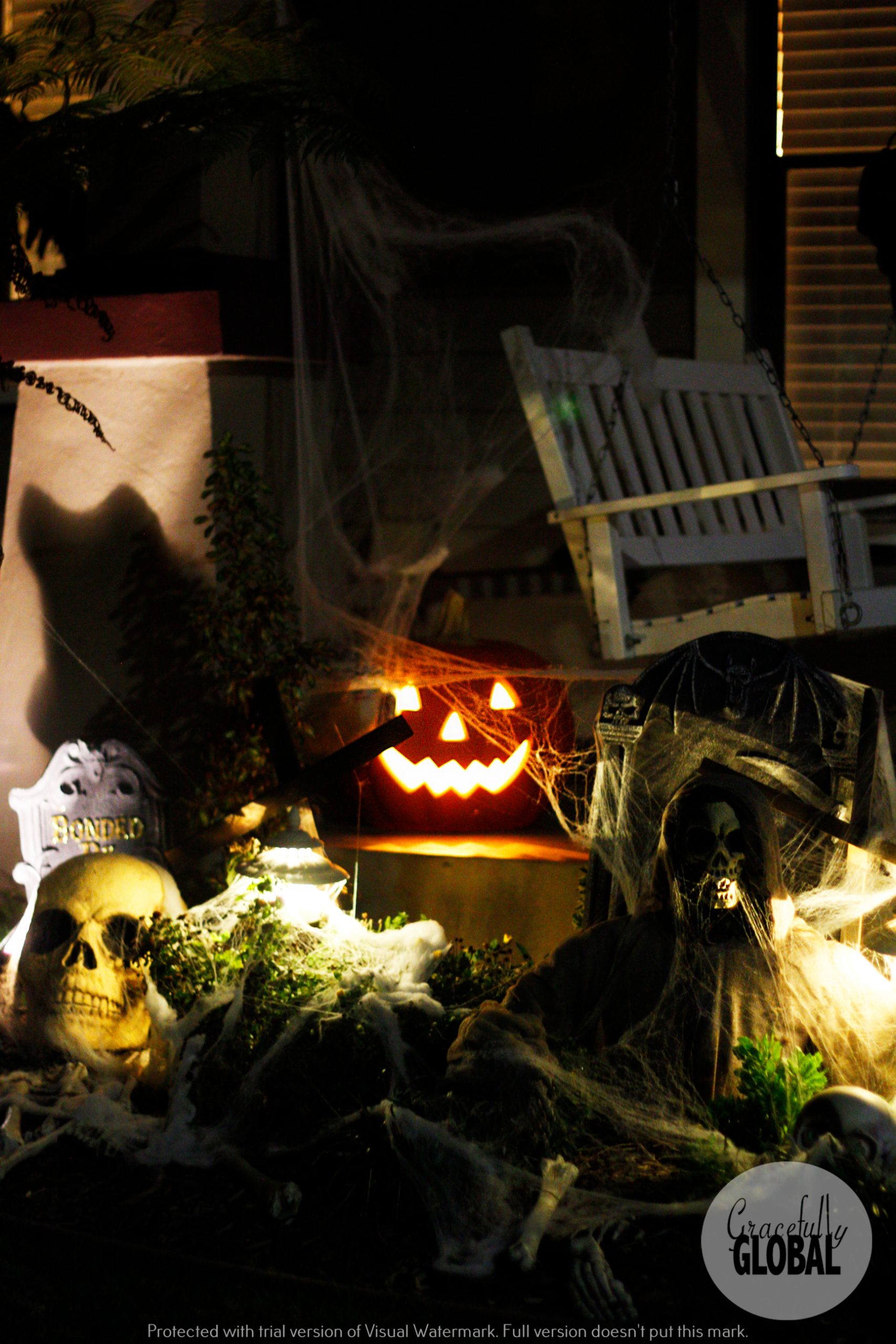 A Halloween walking tour through a San Diego historic neighborhood